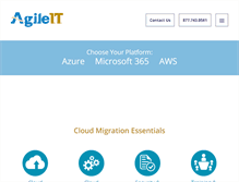 Tablet Screenshot of agileit.com